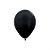 Balão Látex Metal Preto 12" / 30cm - 50 Un - Imagem 1
