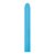 Balão Látex Twist Fashion Azul 260'' / 5x150cm - 50 Un - Imagem 1