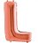 Balão Metalizado Letra L Rose Gold 40'' / 101cm - Imagem 1