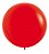 Balão Gigante Látex Fashion Vermelho 24" / 60cm - 3 Un - Imagem 1