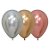 Balão Látex Reflex Sortido Deluxe 5" / 13cm - 50 Un - Imagem 1