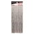 Adereço para Balão Cortina Slim Reflex Prata Parabéns 38X50 cm - Imagem 1