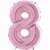 Balão Metalizado Número 8 Pink Pastel 40'' / 101cm - Imagem 2