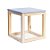 Cubo Vazado de Mesa Cinza 15x15x15,5 - Imagem 1