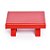 Mini Bandeja Quadrada Vermelho 12x12x4,5 - Imagem 1