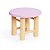 Banco Redondo Rosa Médio 15x15x12 - Imagem 1