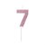 Vela n° 7 Puro Glitter Rosa - Imagem 1