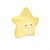 Mini Luminaria Estrela Amarelo - Imagem 1