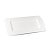 Bandeja Decorativa Double Face Branco 35,5x18x1,5 - Imagem 1