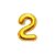 Pop Up Adesivo n° 2 Ouro - Imagem 1