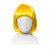 Acessório Peruca Chanel Amarelo - Imagem 1