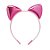Acessório Tiara Gatinha Vinil Pink - Imagem 1
