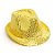 Acessório Chapéu com Led Dourado - Imagem 1