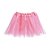 Saia de Tule Pink com Glitter Infantil - Imagem 1