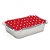Marmitinha Classica Vermelho Médio 8,5x6,5x2,5 - 12 Un - Imagem 1