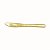 Linha Premium Faca de Mesa Ouro 19 cm - 8 Un - Imagem 1