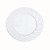 Linha Premium Prato Branco com Detalhe Prata 26 cm - 6 Un - Imagem 1
