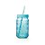 Copo de Vidro Etnica Azul 400ml - Imagem 1