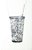 Copo Gift Brilhar Glitter Prata 10x17 - Imagem 1