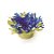 Forminhas para Doces Bala de Coco Amarelo Azul Royal - 40 Un - Imagem 1