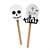Espeto Decorativo para Jardim Composê Halloween RIP - 2 Un - Imagem 1
