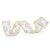 Fita Trend Decorativa Amarelo 63mm - Imagem 1