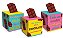 Caixa Pop Up Chocolate Sortido P 7X7X7 - 10 Un - Imagem 1