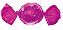 Embalagem Alumínio para Trufa Pink 15X16 - 100 Un - Imagem 1