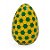 Folha Chumbo Listras Brasil Verde e Amarelo 10X9,8 - 300 Un - Imagem 1
