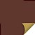 Folha Double Face Marrom Opacque e Ouro Brancoilho 69X89 - 25 Un - Imagem 1