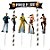Festa Free Fire - Topo de Bolo Free Fire - 5 Un - Imagem 1
