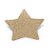 Bandeja Decorativa Estrela Dourado 24X24X1 - Imagem 1