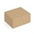 Caixa Bem Casado Kraft 5,5X5,5X3 Pt - 24 Un - Imagem 1