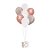 Kit Balões Para Decoração De Painel Oh Baby Girl - Imagem 1