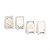Kit Cavalete Decorativo De Mesa Oh Baby Boy - 2 Un - Imagem 1