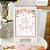 Kit Cavalete Decorativo De Mesa Oh Baby Girl - 2 Un - Imagem 3