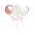 Kit Topo De Bolo com Balão Oh Baby Girl - Imagem 1