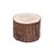 Tronco De Madeira Decorativo Pequeno 16X16X6 - Imagem 1