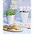 Vaso Decorativo Grande Branco 13X7,5X16,5 - Imagem 2