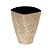 Vaso Decorativo Grande Dourado 13X7,5X16,5 - Imagem 1