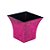 Vaso Decorativo Quadrado Pink 12X7,5X11 - Imagem 1