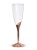 Taça Champagne Base Rosê - 6 Un - Imagem 1