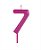 Vela Big Metalizada 8,5cm Rosa Nº 7 - Imagem 1