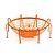 Cesta Teia de Aranha Laranja - Imagem 1