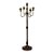 Candelabro de Metal para 5 Velas 44x44x122 - Imagem 1