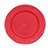 Sousplat Craquelado Vermelho - 6 Un - Imagem 1