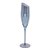 Taça Flúte Diagonal Azul Intenso 250ml - 2 Un - Imagem 1