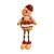 Ginger Bread Sentado com Vestido Car / Vermelho - Imagem 1