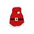 Natal Pet - Roupa Pet com Touca Noel Vermelho P - Imagem 2