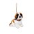 Enfeite para Pendurar - Cachorro Beagle Branco e Bege - 3 Un - Imagem 1